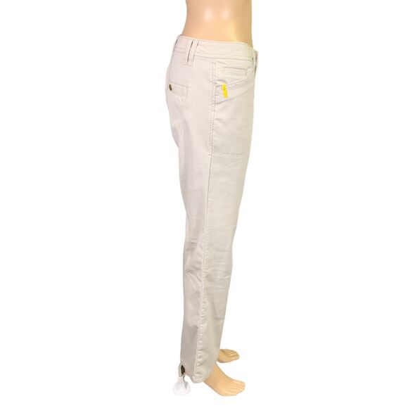 Lole Womens Khaki Bootcut Denim Jeans Pants Beige Tan Size 4 - Picture 4 of 14